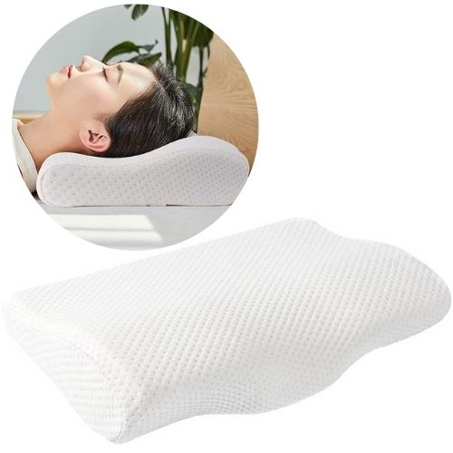Perna ortopedica cu memorie, Zola, din spuma termoplastica, husa detasabila, 49x29 cm, alb Perna ortopedica cu memorie, Zola, din spuma termoplastica, husa detasabila, 49x29 cm, alb
